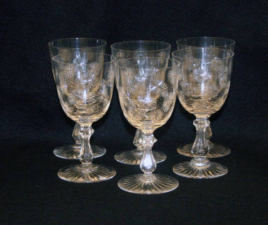 Cut Glass Goblets