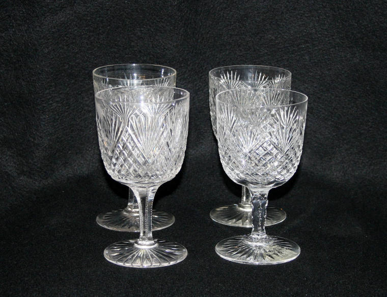 Cut Glass Goblets