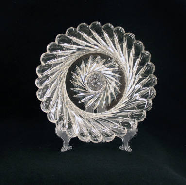 Cut Glass Plate