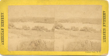 Stereoview of New York City's Central Park