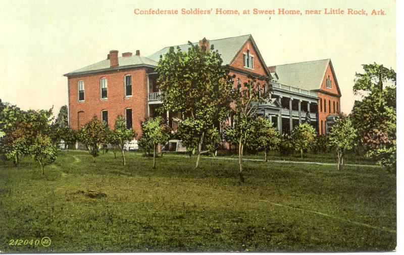 Three Confederate Soldiers' Home Postcards