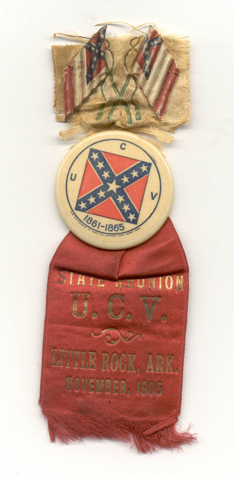 1905 U.C.V. AR State Reunion Celluloid