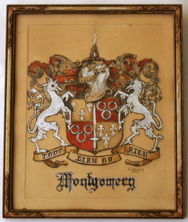 Broach Collection - Montgomery Family Coat of Arms