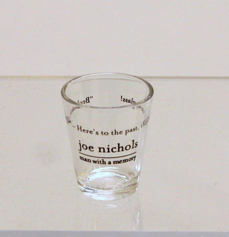 Joe Nichols Shot Glass