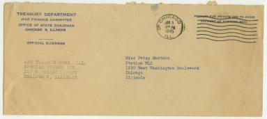 Patsy Montana envelope