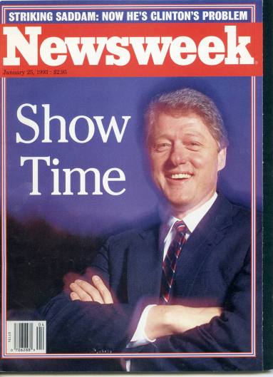 magazine Newsweek Clinton