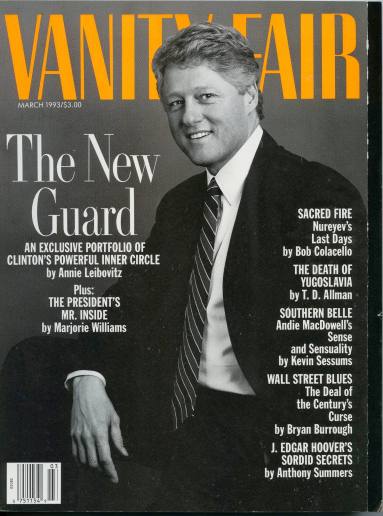 Magazine, Vanity Fair Clinton