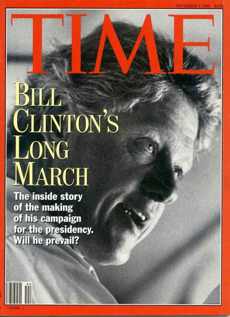 Magazine, Time, Clinton