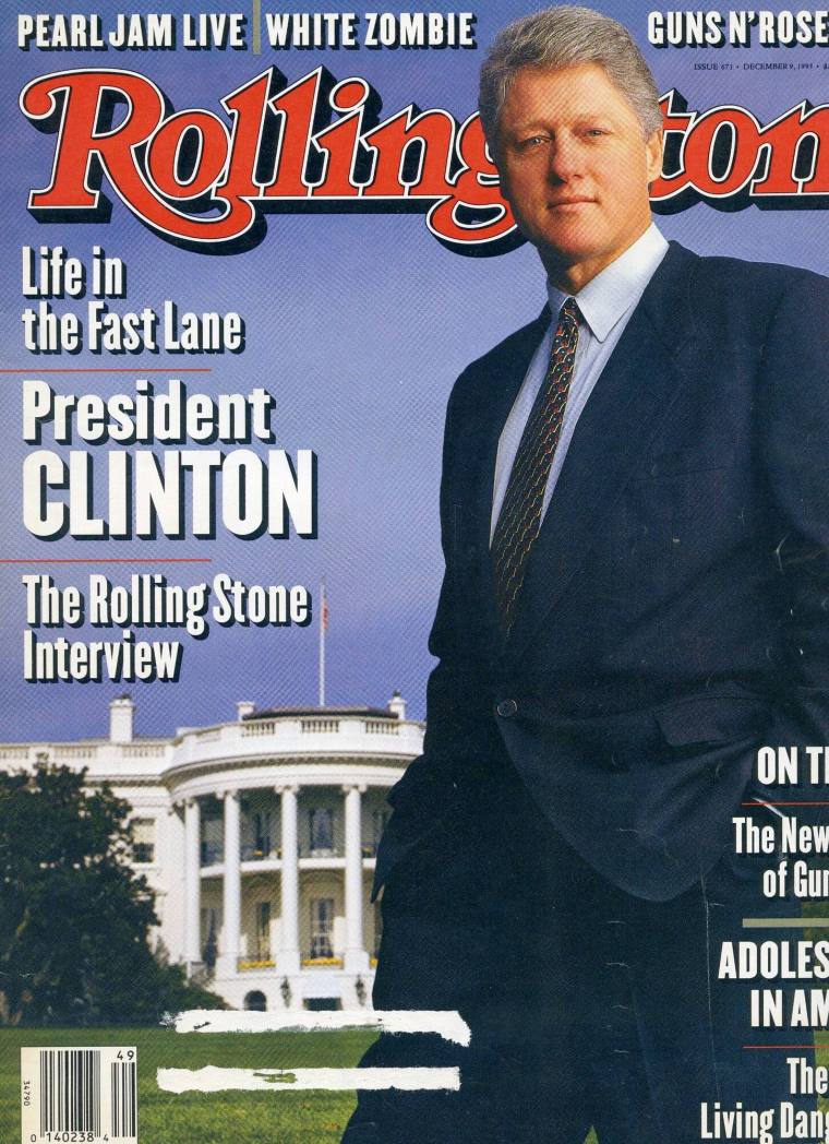 Magazine, Rolling Stone, Clinton