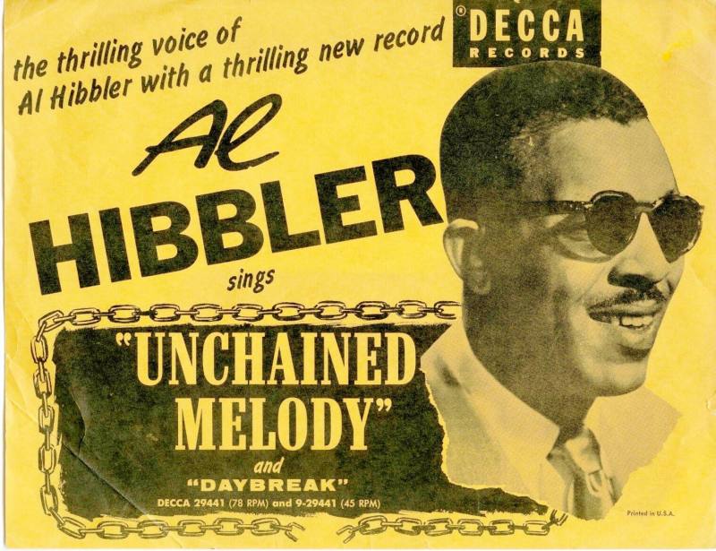 Ad, Record - Al Hibbler 