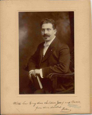 photo, father of Joseph Rosenberg (Bessie Davis Rosenberg)