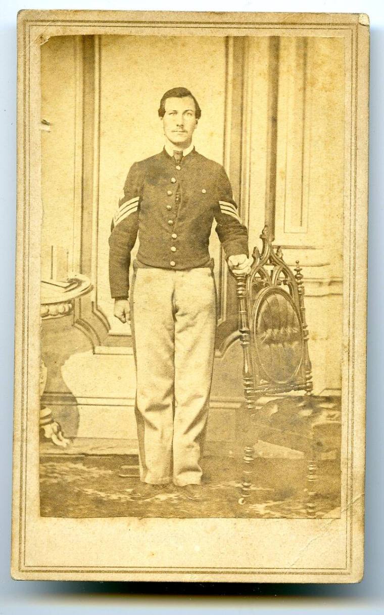 Carte de Visite, Sgt. P. Hoffman