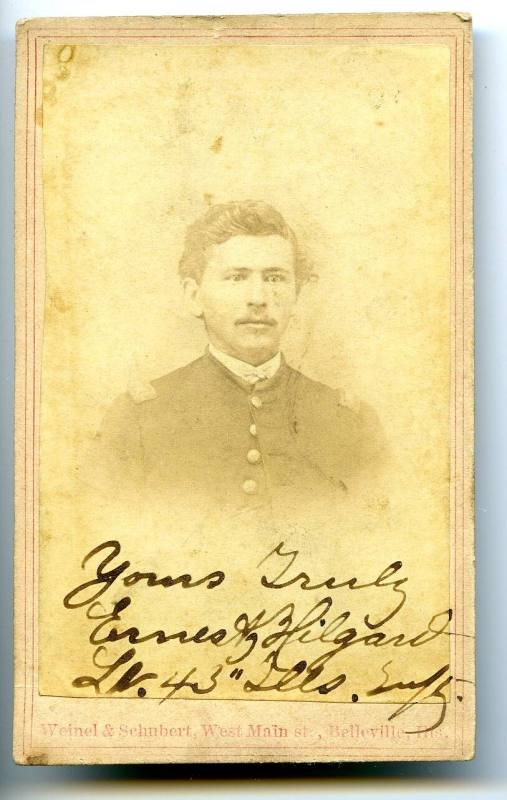 Carte de Visite, Ernest Hilgard