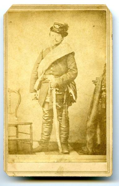 Carte de Visite, Cpt. Franz Grimm