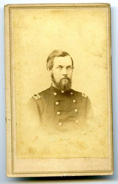 Carte de Visite, Major Burchard