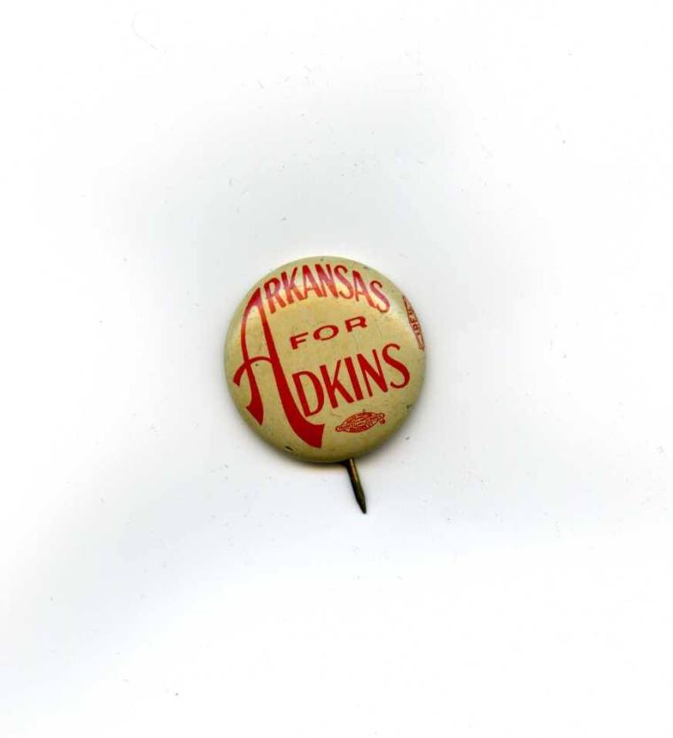 Pin, Campaign - Homer Adkins Gubernatorial