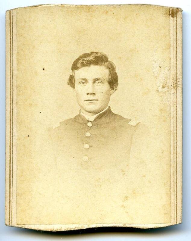 Carte de Visite, Lt. F.W. Burger