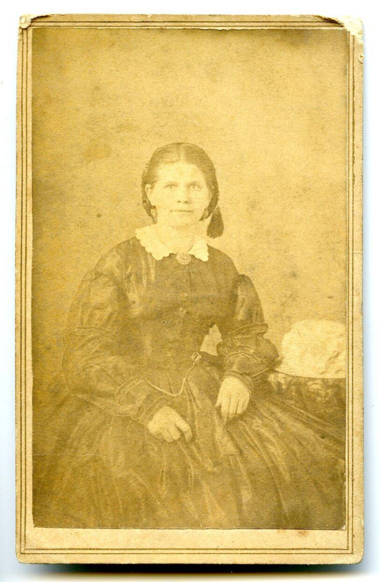 Carte de Visite, Unknown woman