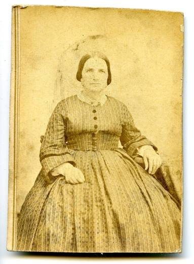 Carte de Visite, Unknown woman