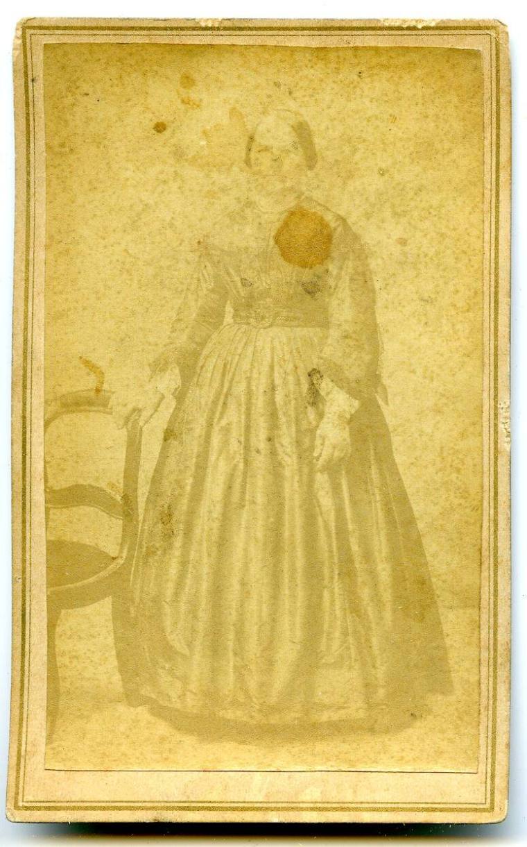 Carte de Visite, Unknown woman