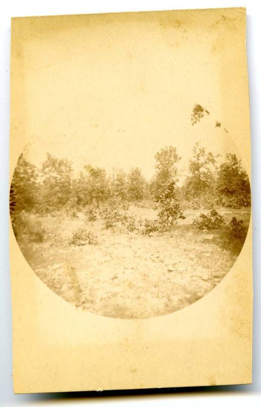 Carte de Visite, Campground of 9th Illinois Infantry