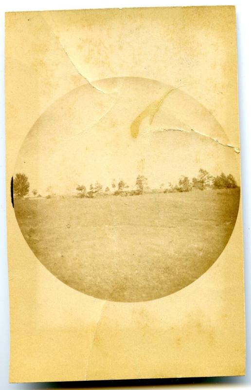 Carte de Visite, Breastworks south of Battery Robinett