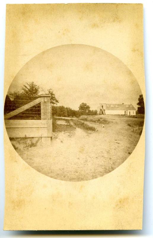 Carte de Visite, Road to Pittsburgh Landing from National Cemetery