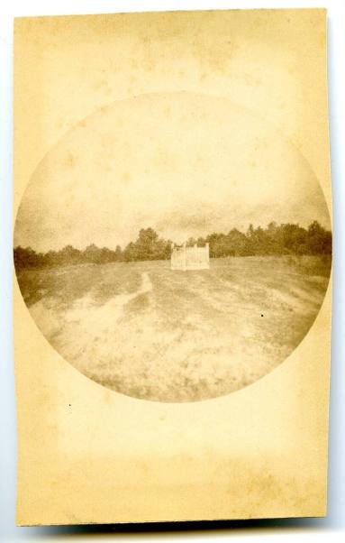 Carte de Visite, Col. Rogers Grave, Battery Robinett