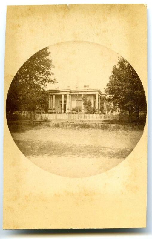 Carte de Visite, Gen'l Dodge Headquarters, Corinth