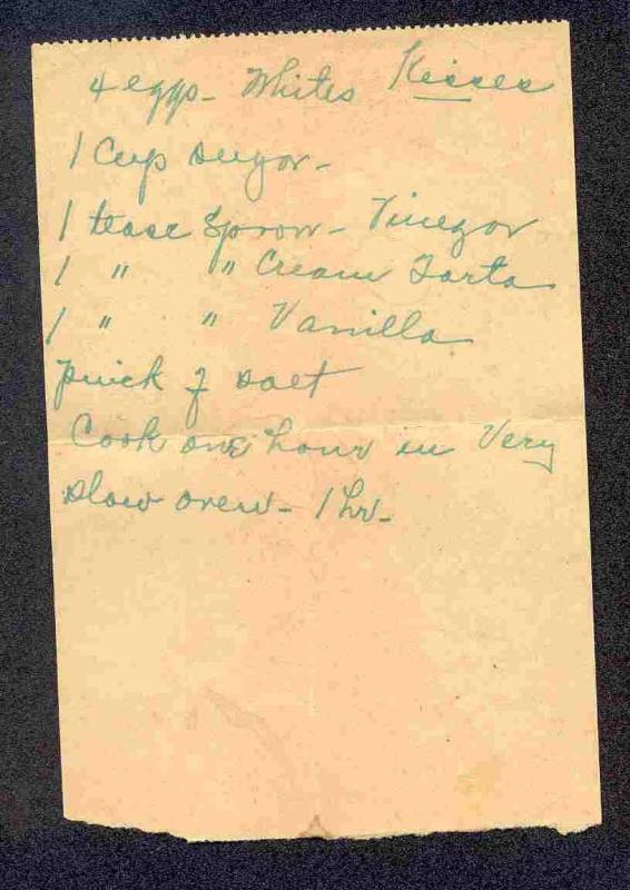 recipe, Lynah Davis