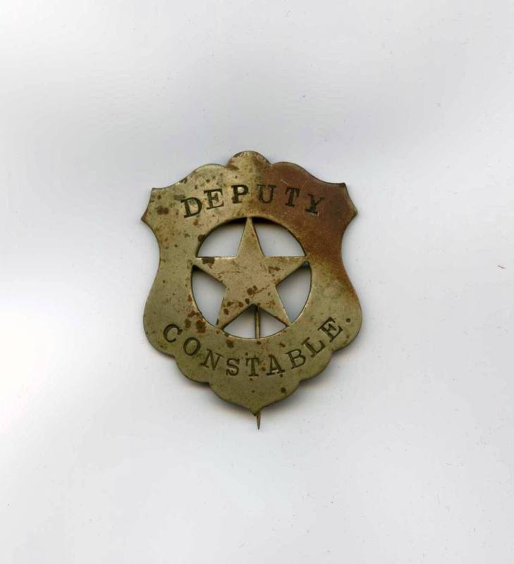 Badge, Constable Hatley of Hot Springs