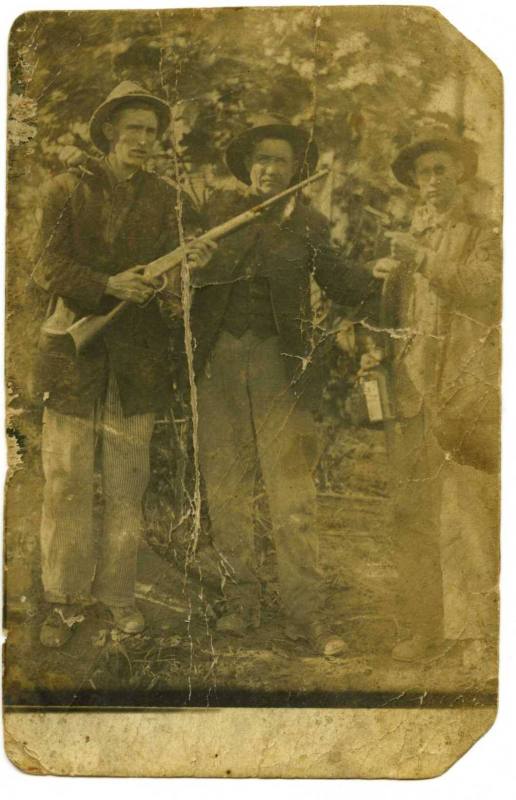 Photograph, Constable Hatley & two men