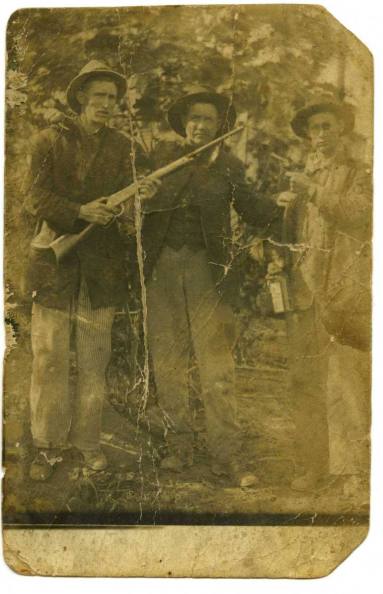 Photograph, Constable Hatley & two men