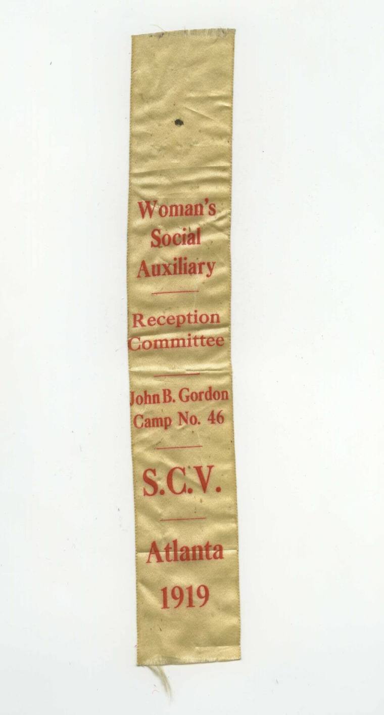 Ribbon, S.C.V. - Women's Social Auxilary Reception Committee