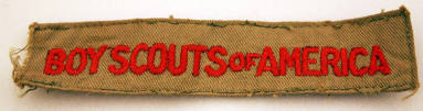 Patch, Boy Scouts - George Fisher Collection