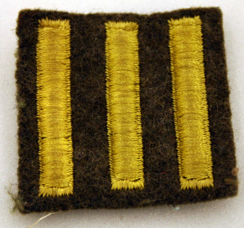 Patch, Three Bars - George Fisher Collection