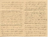 Letter, from J.M. Bliss to his parents