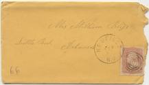 Envelope, from Mary Haley to Mrs. William Bliss