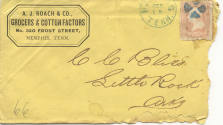 Envelope, from J.W. Bliss to C.C. Bliss