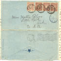 envelope, to Mattie Bliss from Martha A. Guy