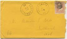 Envelope, to Mrs. William Bliss from William Gould