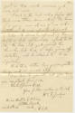 Letter, to Mattie Bliss from William Jenkin(?)