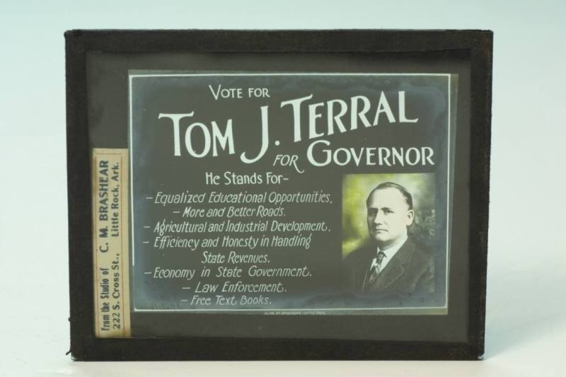 Slide, Poltical - Governor Tom J. Terral