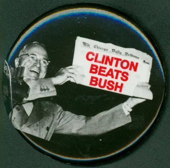 Button, Campaign - Clinton