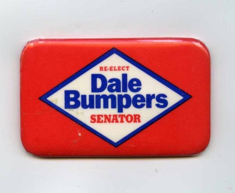 Button, Campaign - Senator Dale Bumpers