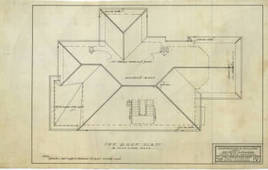 Drawings, Thompson Architectural - Bettie Alexander House, Little Rock