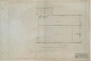 Drawing, Thompson Architectural - L.M. Gibson, Walnut Ridge