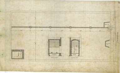 Drawing, Thompson Architectural - Albert Pfeifer & Bro. store, Little Rock