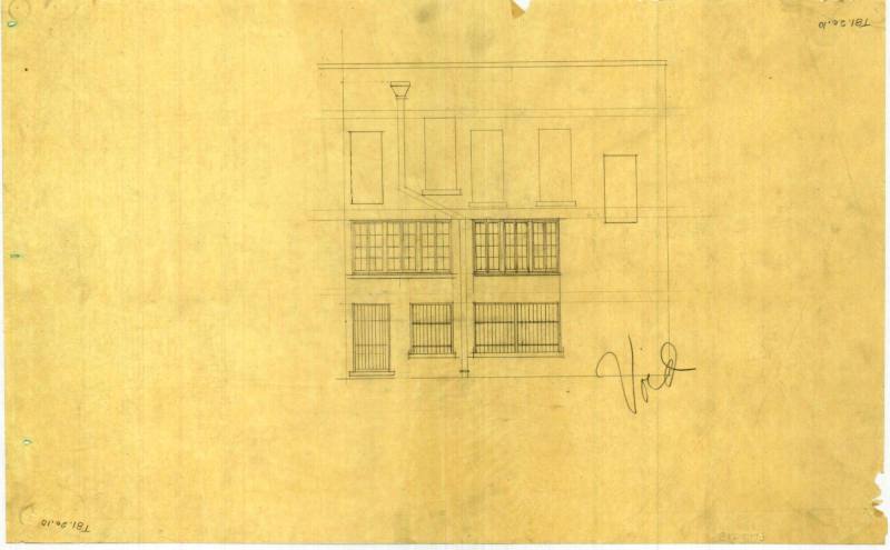 Drawing, Thompson Architectural - Albert Pfeifer & Bro. store, Little Rock