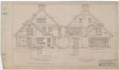 Drawing, Thompson Architectural - M.W. Hardy, Little Rock